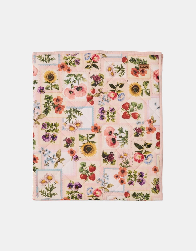 Kip&Co - Cotton Voile Quilted Bedspread - Babies