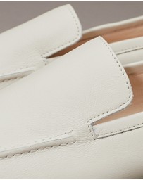Calvin Klein - Leather Square Toe Loafers