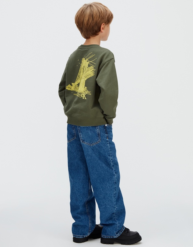Calvin Klein Jeans - Boys Relaxed Back Print Sweatshirt