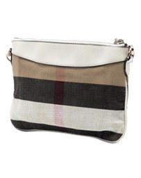 Pre-Loved by Azura Reborn - Pre-Loved Mega Check Canvas Peyton Crossbody