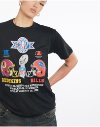 Vintage by The Real Deal - Pre Loved - Vintage 1992 NFL Buffalo Bills vs Washington Redskins Tee