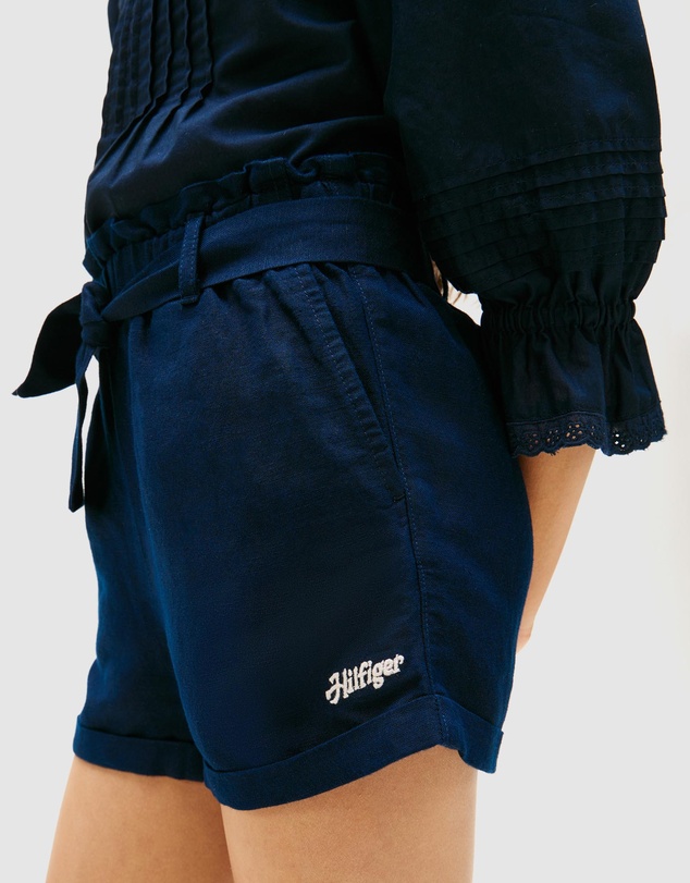 Tommy Hilfiger - Linen Blend Shorts - Teens