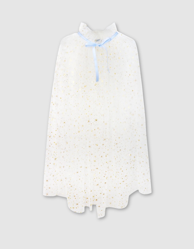 Pink Poppy - Disney Frozen Gold Snow Flakes Cape