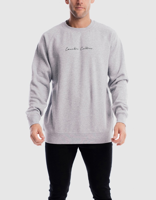 Counter Culture - Autograph Embroidery Crewneck