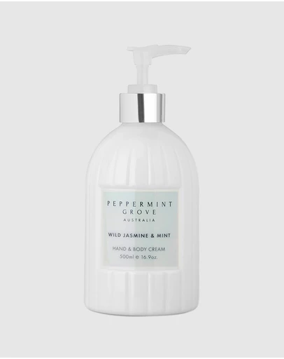 Peppermint Grove - Wild Jasmine Hand & Body Cream - 500ml