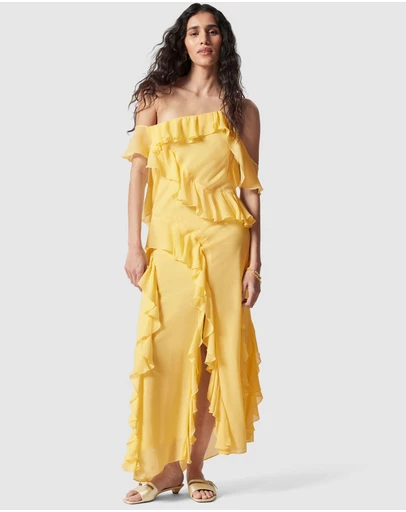 & Other Stories - Ruffle Maxi Dress