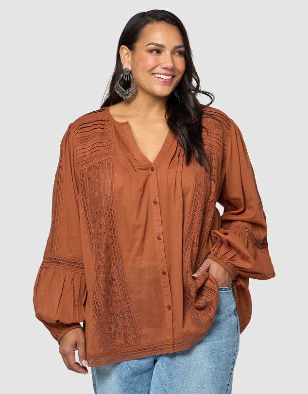 The Poetic Gypsy - Retrograde Peasant Blouse
