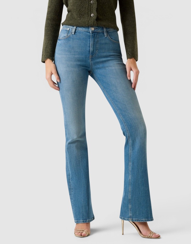 GUESS - High-Rise Sexy Flare Jeans