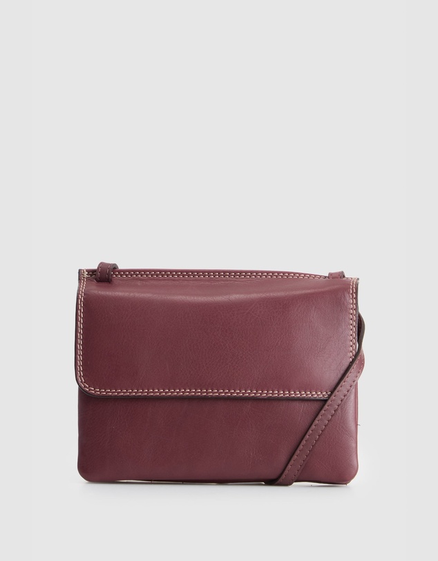 Evity - RFID Maya Leather Small Crossbody