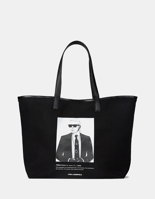 Karl Lagerfeld - K/Essential Karl Artwork Tote Bag