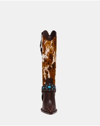 Steve Madden - Kolt-H Brown Multi Boots