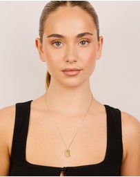 Lovisa - Waterproof Gold Plated Stainless Steel March Birth Flower Daffodil Necklace