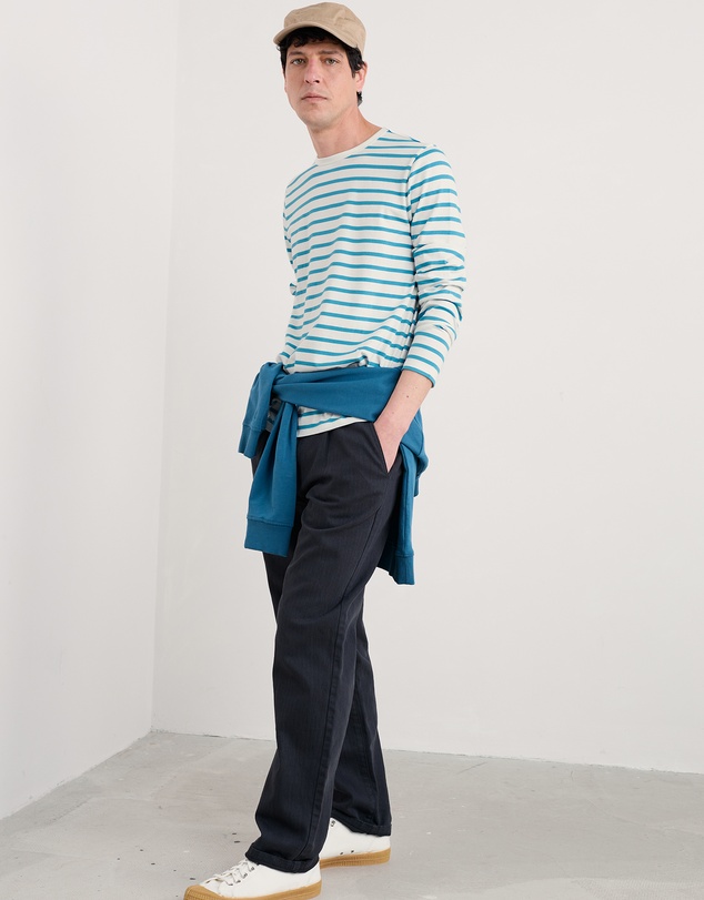 Seasalt - Seasalt Cornwall Blue Sailor Shirt