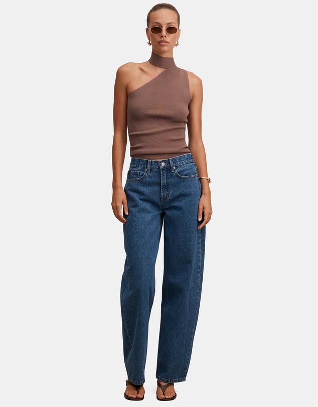 Forever New - Emma Mid Rise Barrel Jeans