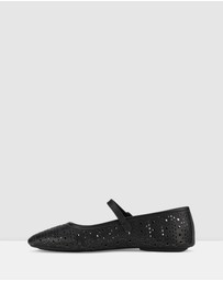 Rollie - Ballet Mary Jane Laser Flat