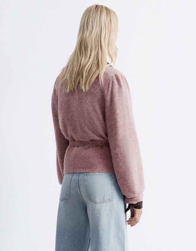& Other Stories - Mohair-Blend Knitted Wrap Cardigan