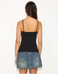 Dazie - Leni Cut Out Halter Top