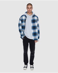 Ksubi - Salud Biggie SS Tee Blue Mist