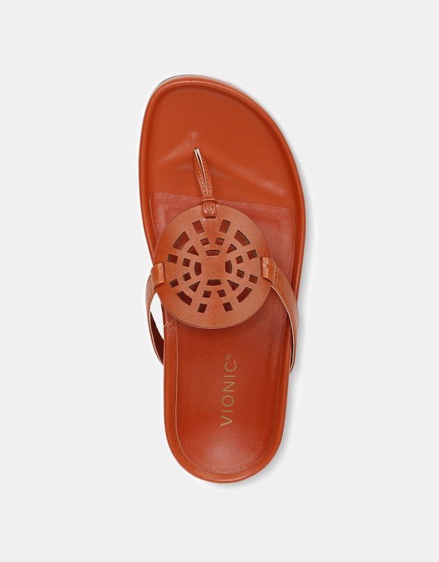 Vionic - Solari Toe Post Sandal - Clay