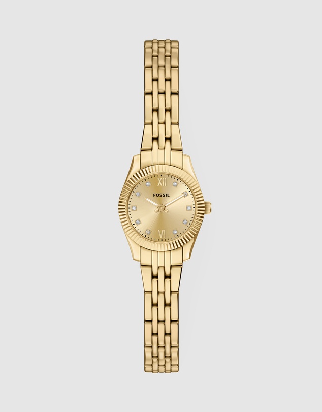 Fossil - Scarlette Gold Tone Analogue Watch