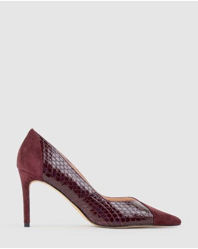 Black Cherry Suede