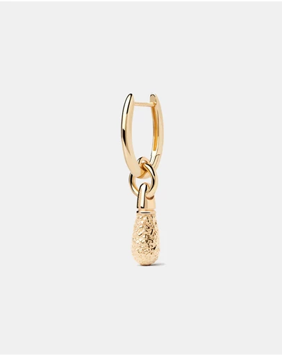 PDPAOLA - Popcorn Jupiter Single Hoop Earring