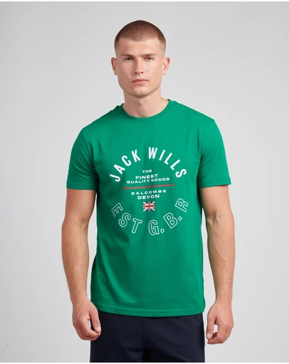 Jack Wills - Stamp Graphic T-Shirt