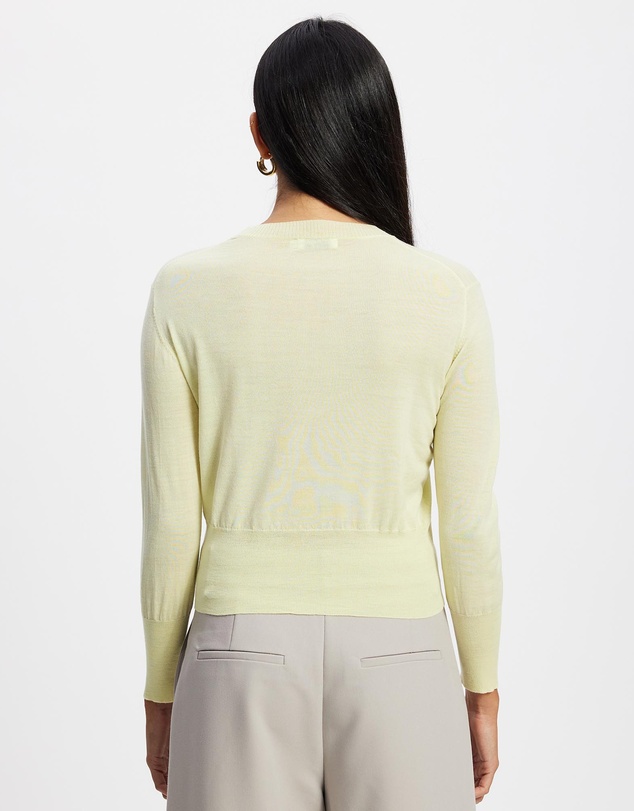 Mcintyre - Polly-Lite Cropped Merino Jumper
