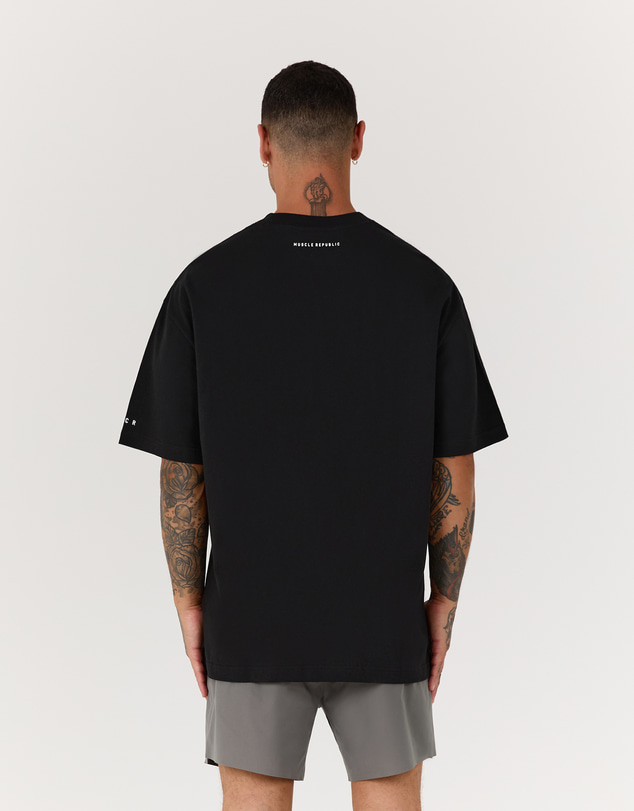 Muscle Republic - Mens Heavy Oversized Tee - Timeless