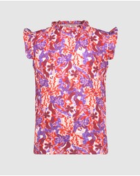 B.Nosy - Tamar Floral Top - Kids-Teens