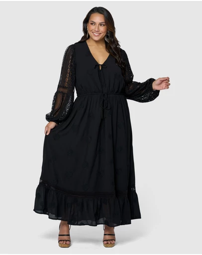 The Poetic Gypsy - Whispering Winds Maxi Dress