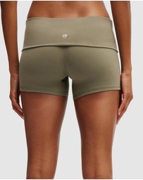 Cotton On Body Active - Ultra Soft Roll Over Shortie Shorts