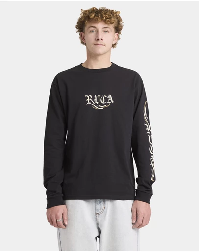 RVCA - Mens Retract Long Sleeve T-Shirt