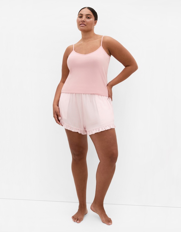 City Chic - Gigi Gingham Pyjama Shorts