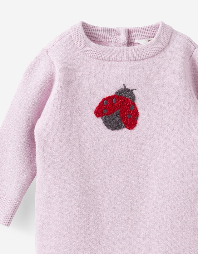 Cotton On Kids - Baby Organic Knit Long Sleeve Romper