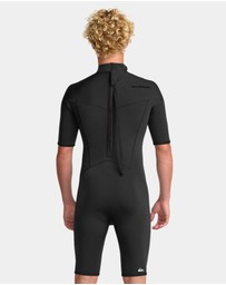 Quiksilver - Mens 2/2mm Everyday Session Back Zip Springsuit