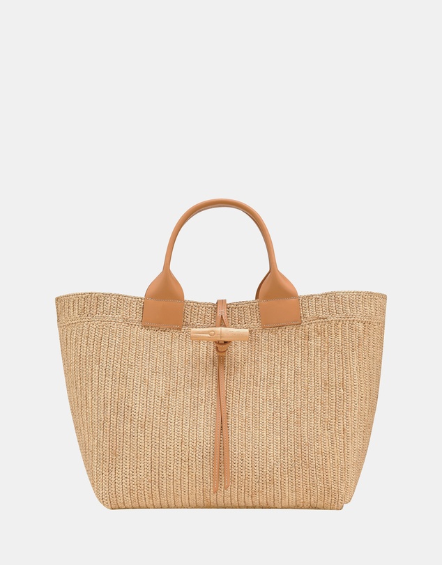 Longchamp - Le Roseau Raphia Top Handle Bag