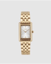 HOUSE OF SLANI - Classic Gold Rectangle Harper Watch