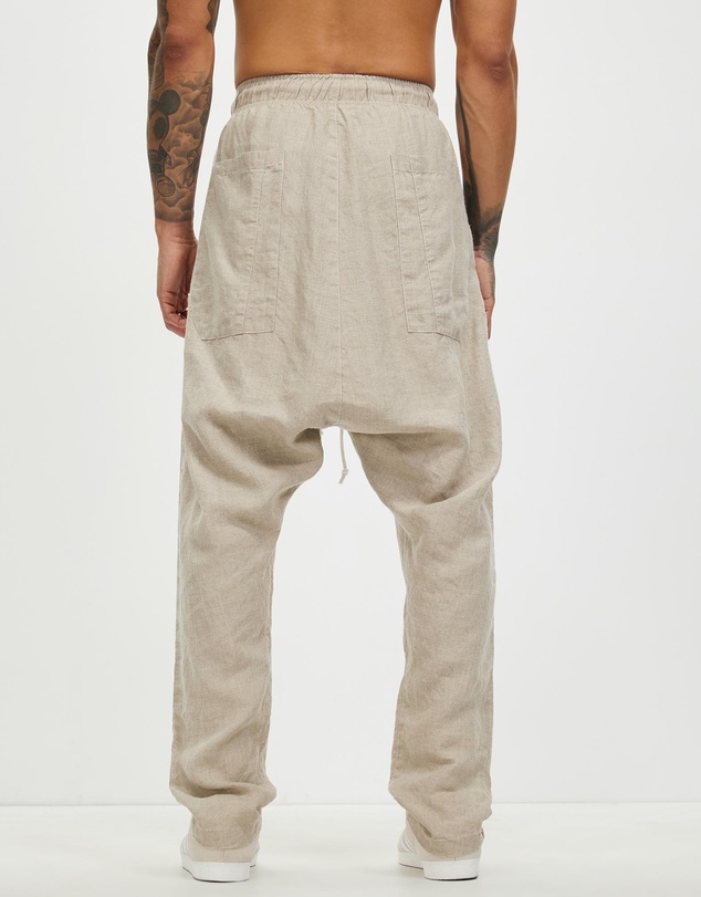 Surrounded By Ghosts - The Gismondine Linen Drawstring Pants