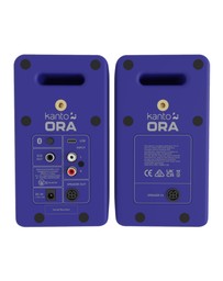 iWorld - Limited Edition - Kanto ORA 100W Powered Reference Desktop Computer Speakers with Bluetooth 5.0 Matte Purple