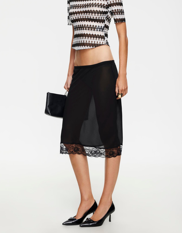 Lioness - Babydoll Midi Skirt