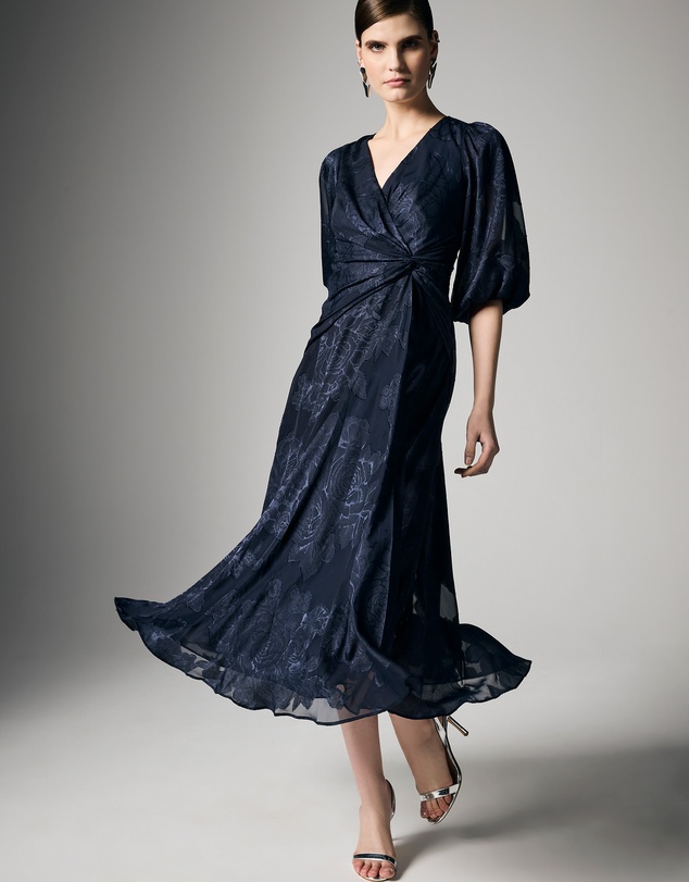 Montique - Saige Floral Wrap Dress