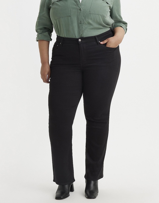 Levi's Curve - 724 High-Rise Slim Straight Jeans Plus Size