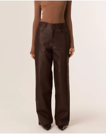 SNDYS - Asira Faux Leather Pants