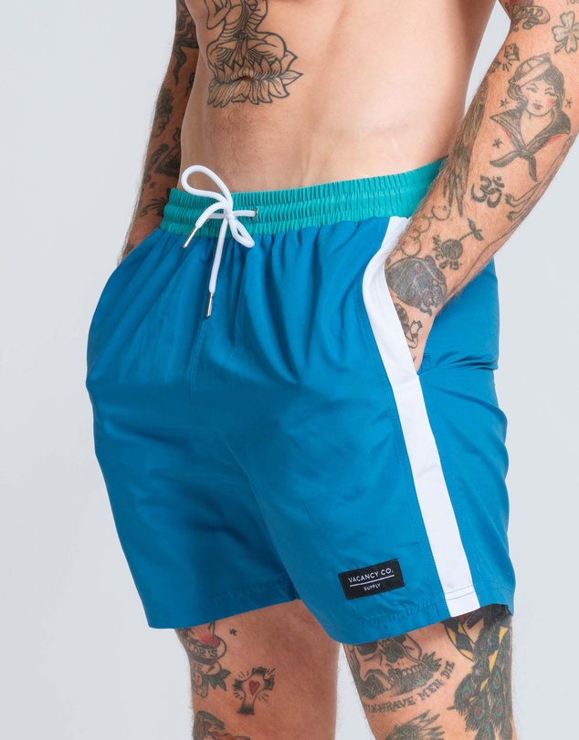 Vacancy Co - Side Stripe Swim Short
