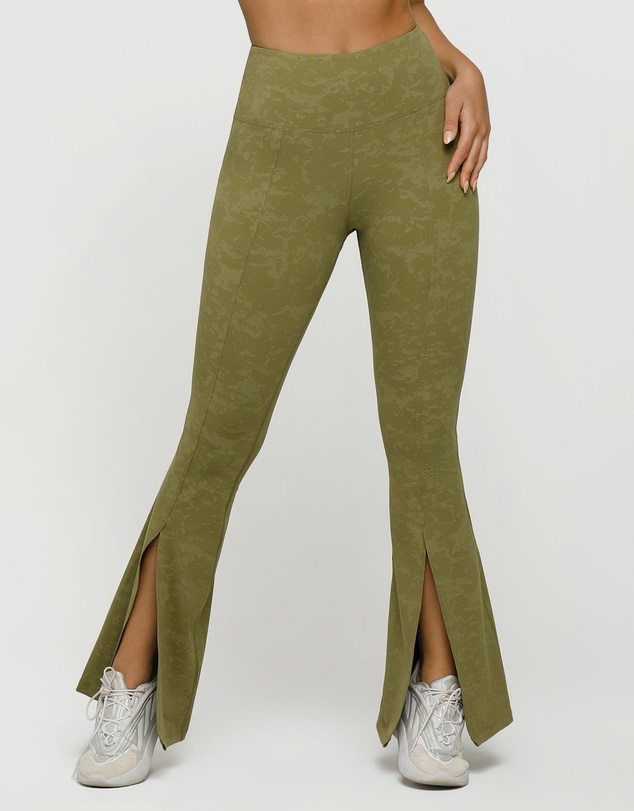 Split Flared Leggings by Lorna Jane Online | THE ICONIC | Australia