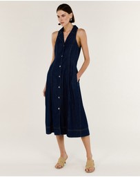 Staple the Label - Lea Denim Midi Dress
