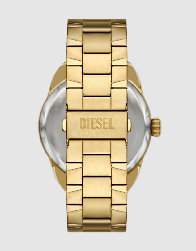 Diesel - Spiked Automatic Gold Tone Analogue Watch