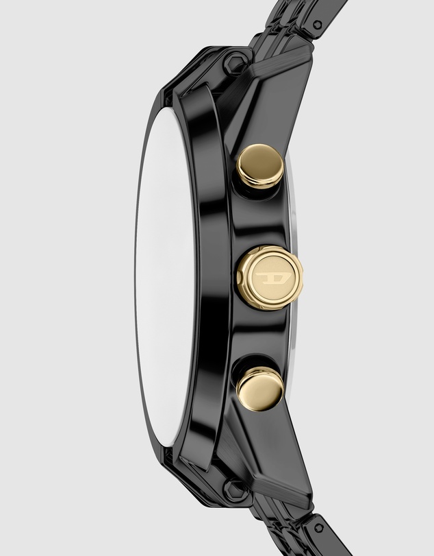 Diesel - Split Black Chronograph Watch