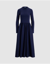Polo Ralph Lauren - Cotton Long-Sleeve Dress